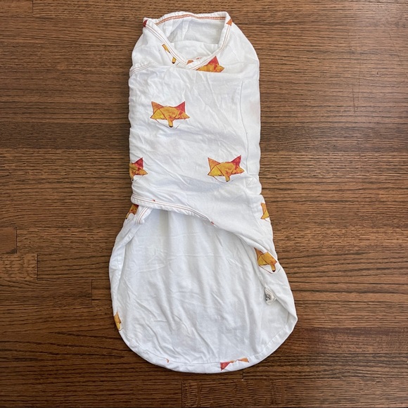 nested bean zen swaddle premier friendly fox - Picture 5 of 6